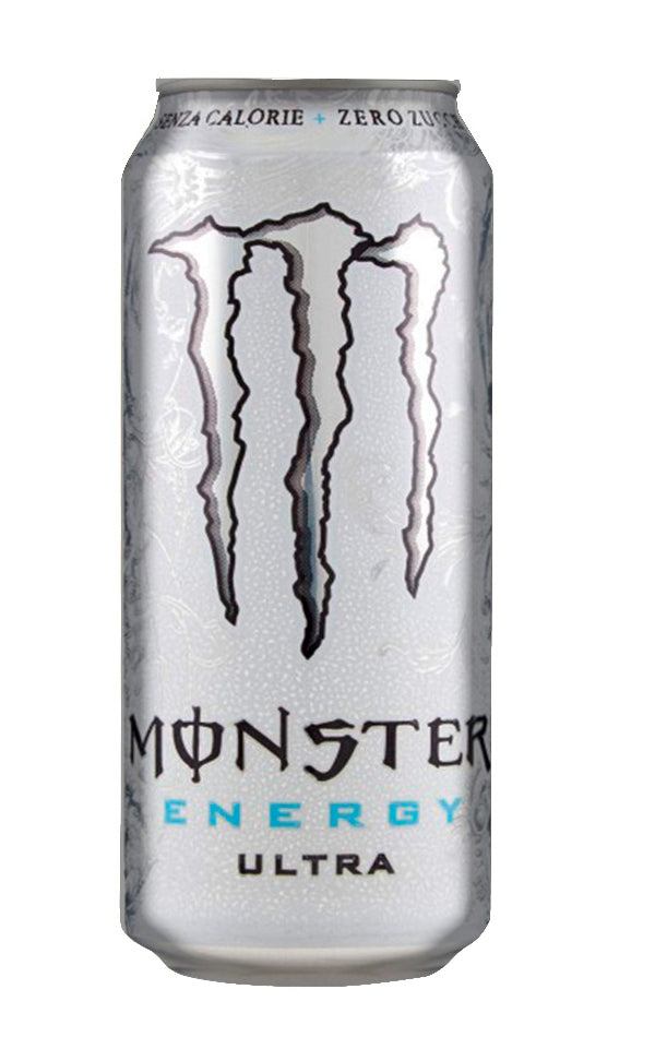 MONSTER 500ml ENERGY ZERO ULTRA P24 BIANCA