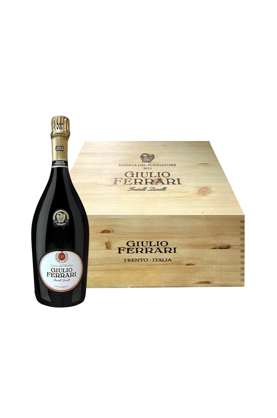 Giulio Ferrari Riserva del Fondatore 2015 0,75l confezione da 6 Bottiglie
