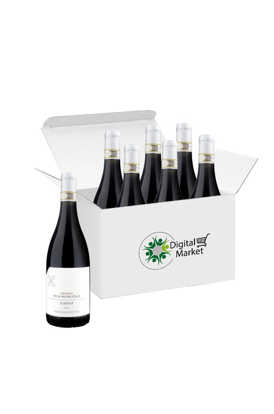 AMARONE DELLA VALPOLICELLA AGRICOLA COTTINI DOCG 0,75l Confezione da 6 Bottiglie